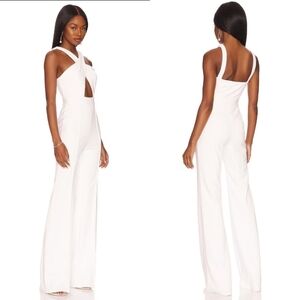 Katie May Diana Jumpsuit in Ivory Size XS